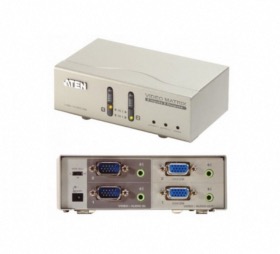 Commutateur matriciel ATEN VS0202 VGA et Audio