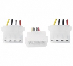 Doubleur alimentation Molex 20 cm