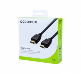 afficher l'article Cordon HDMI + Ethernet haute vitesse 3 m