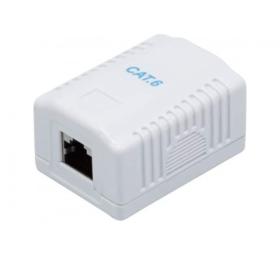 Boitier mural 1 prise RJ45 CAT6 STP