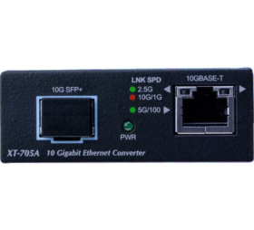 Convertisseur fibre optique SFP+ RJ45 10Gbps Planet XT-705A