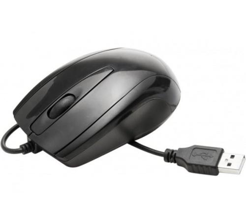 Souris filaire USB noire éco