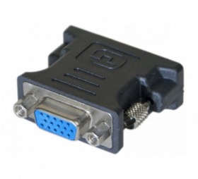 Adaptateur DVI mâle / VGA femelle monobloc