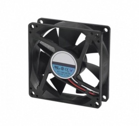 Ventilateur extra silencieux pour boitier 12V 3 fils 80x80x25