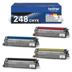 Pack Toners M/J/C/BK 1000 pages Brother TN248