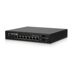 afficher l'article EdgeSwitch 8 ports giga PoE+ 150W 2 SFP Ubiquiti 