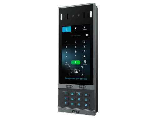 Intercom vidéo SIP écran couleur tactile Fanvil i67
