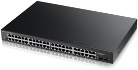 afficher l'article Switch Zyxel GS1920-48HPv2 48 ports giga PoE+ 4 combo SFP 2 SFP