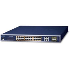 Switch 24 ports PoE++ 600W 4 SFP Planet GS-4210-24UP4C