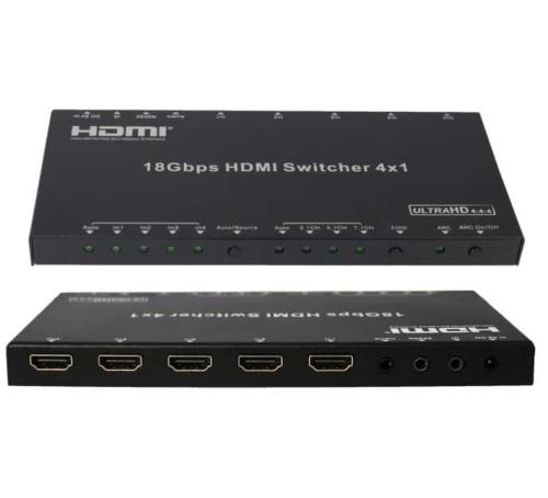 Sélecteur HDMI 4K 4 ports Altimium SW4AH2-4KV2