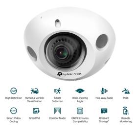 Caméra mini dôme IP intérieure 3MP VIGI C230I 2,8 mm