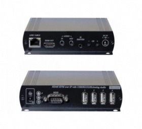 Prolongateur KVM matriciel sur IP récepteur HDMI/USB