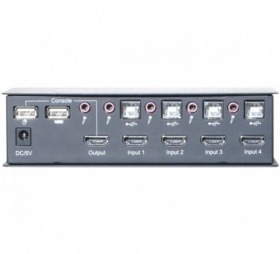Switch KVM HDMI/USB/Audio 4 ports Picture in Picture