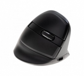 Souris verticale noire sans fil Bluetooth pour droitier