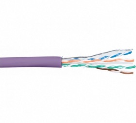 Câble RPC violet monobrin U/UTP CAT6 LSOH 305 M