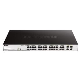 Switch D-LINK Smart+ 24 ports giga PoE 193W + 4 SFP