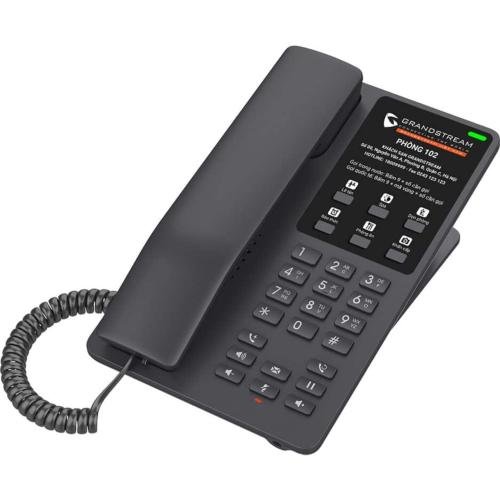 Téléphone IP PoE Hotel noir Grandstream GHP621