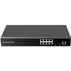 afficher l'article Switch 8 ports giga PoE+ 120W 2 SFP Grandstream