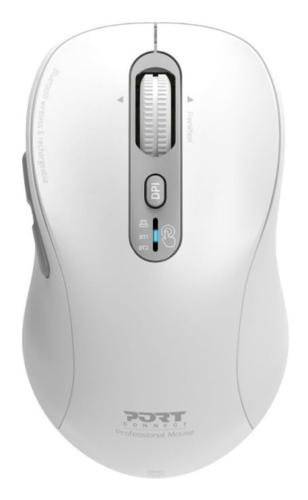 Souris Bluetooth rechargeable Expert blanche Port Design