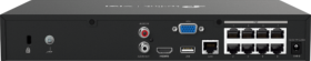 NVR 8 canaux 8 RJ45 PoE 53W HDMI/VGA 1 HDD VIGI