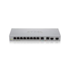 afficher l'article Switch 8 ports giga 2 ports 2,5 giga 2 SFP+ Zyxel XGS1210-12
