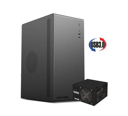 Boitier MicroATX Optima ADVANCE avec alimentation