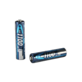 Piles rechargeables HR03 AAA 1100 mAh - Blister de 2
