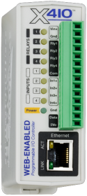 Contrleur programmable Web PoE X-410-E