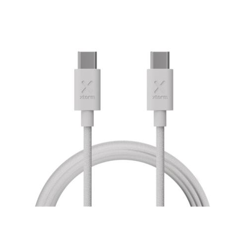 Cordon de charge USB-C PD 100W 1 m blanc Xtorm CXG2070