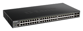 afficher l'article Switch D-LINK Smart+ 48 ports gigabit 4 SFP+