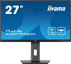 Moniteur IPS 27 pouces QHD pivot DP/HDMI/USB-C IIYAMA