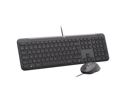 Pack clavier souris filaire Logitech MK620 graphite