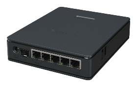Routeur 5 ports giga 1SFP 2.5G WiFi 6 Mikrotik hAP ax S