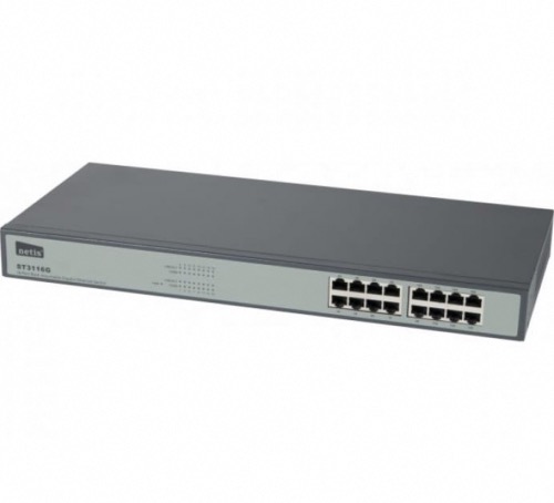 Switch 16 ports gigabit non manageable NETIS ST3116G