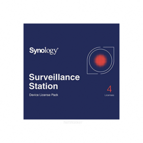 Surveillance Device Licence Pack 4 pour NAS Synology
