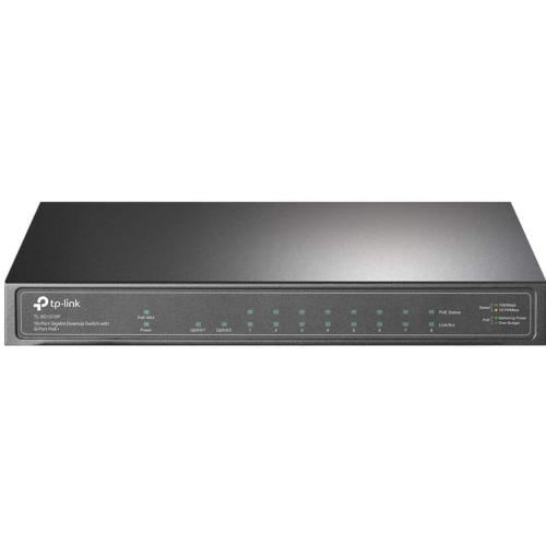 Switch 8 ports giga PoE+ 63W 1 SFP TP-Link TL-SG1210P