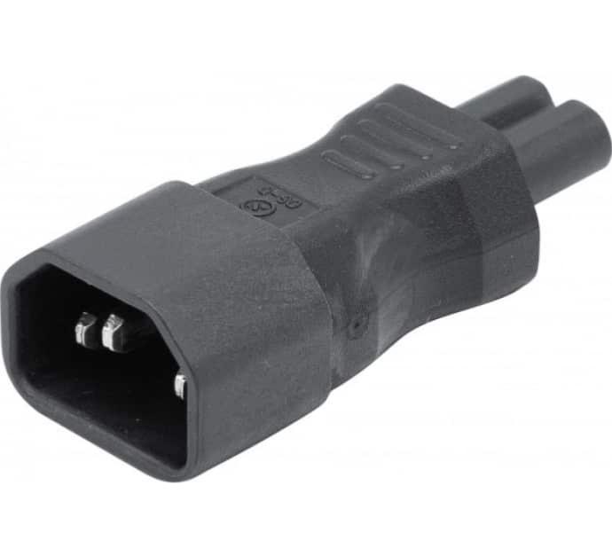 Achat adaptateur secteur IEC C14 mâle / IEC C7 femelle