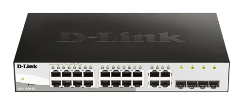 Switch D-LINK Smart+ 16 ports gigabit + 4 SFP combo