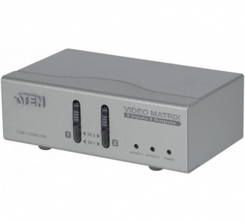 Commutateur matriciel ATEN VS0202 VGA et Audio