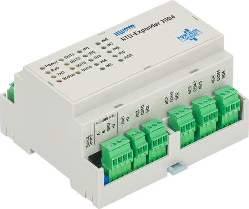 Module d'extension RTU-Expander 1004 sur rail DIN