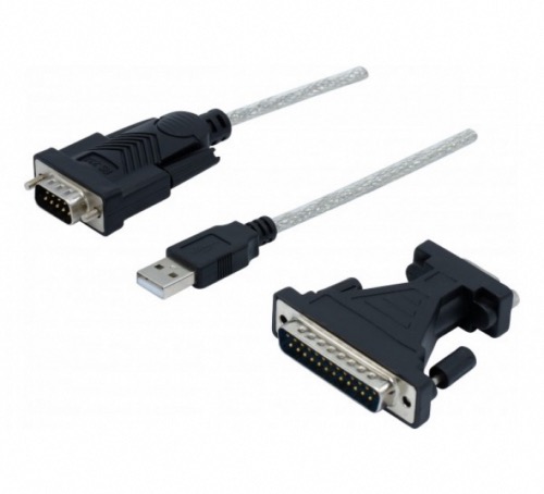 Convertisseur USB 2.0 vers RS-232 DB9/DB25