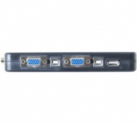 Mini switch KVM VGA/USB 4 ports