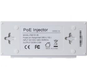 Injecteur Gigabit PoE 802.3af 15,4W