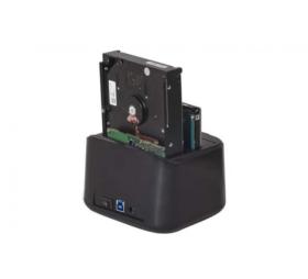 Station d'accueil dual dock SATA USB 3.0 Advance