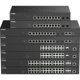 Switch D-LINK 24 ports 2,5G PoE 475W 4 SFP+ DMS-1250-28P
