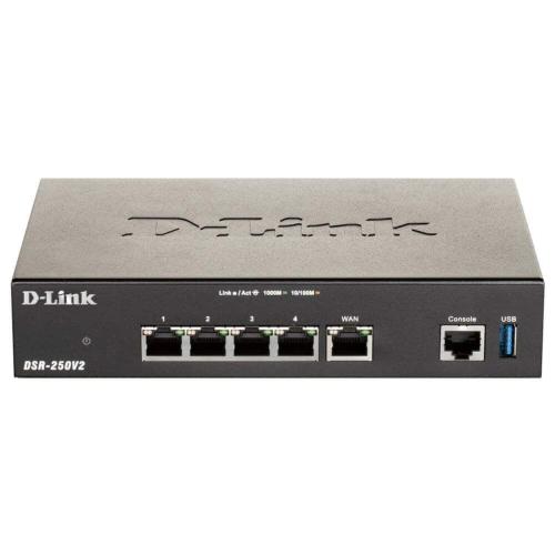 Routeur VPN de services unifiés D-Link DSR-250V2/E