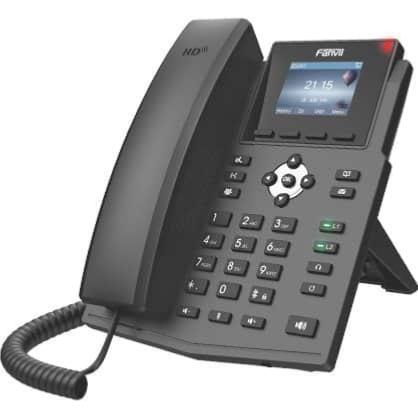 Téléphone IP PoE X2P centre d'appels Fanvil