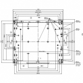 Boitier extérieur étanche IP65 pour borne DECT 220V