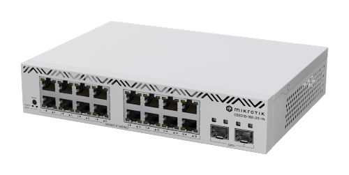 Switch Cloud 16 ports giga 2 SFP+ Mikrotik CSS318-16G
