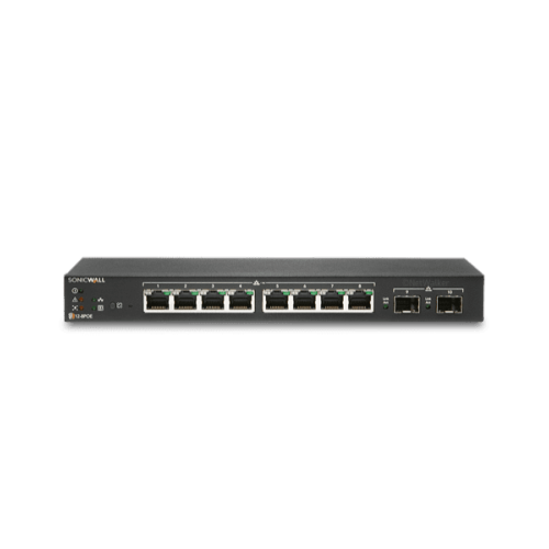 Switch SWS12-8POE Sonicwall avec support 1 an